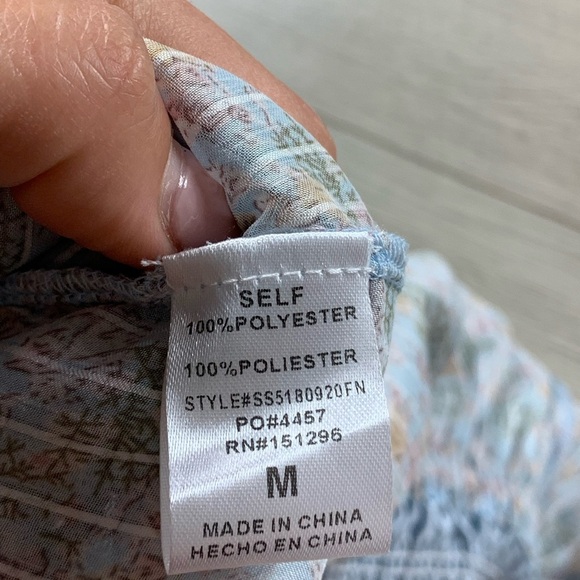 Fashion Nova Oh How Sweet Smocked Mini Skirt Set - Light Blue - Picture 8 of 11